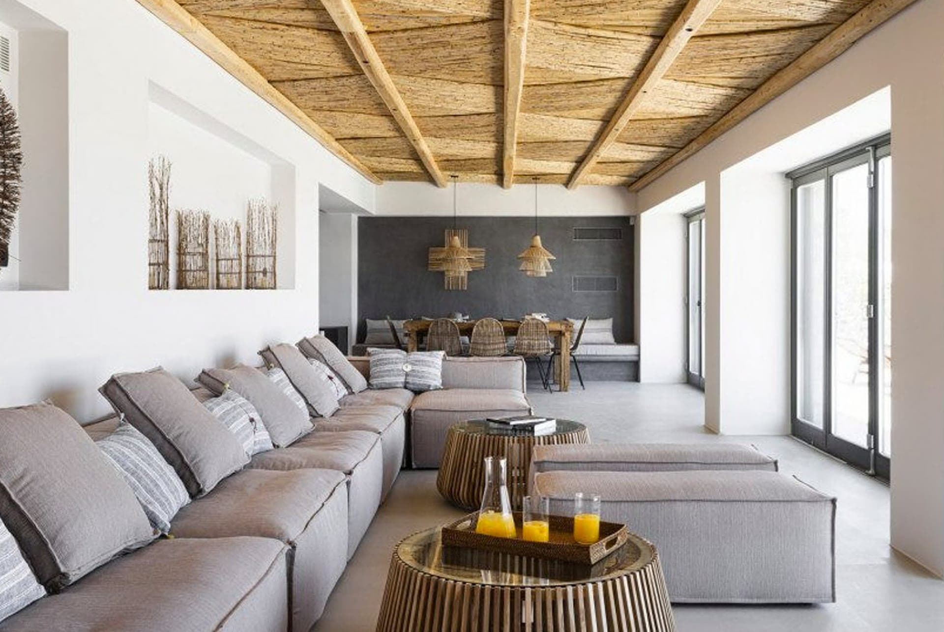 Open-plan living & dining