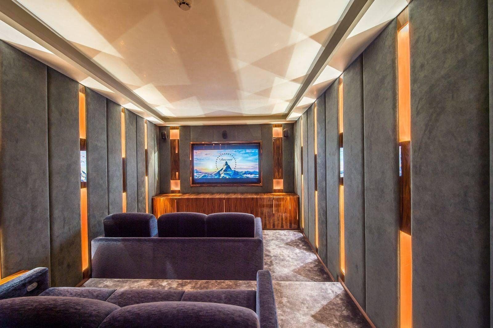 Private cinema room